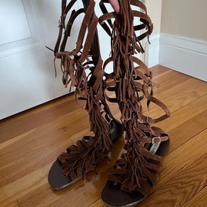 Steve Madden Knee High Gladiator Sandals